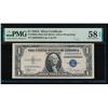 Image 1 : 1935A $1 Mule Silver Certificate PMG 58EPQ