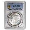 Image 1 : 1878 $1 Morgan Silver Dollar 7TF Reverse of 1879 PCGS MS62