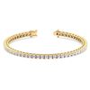 14KT Yellow Gold 2.88ctw Diamond Tennis Bracelet