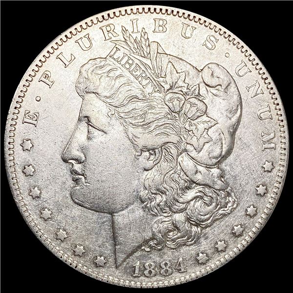 1884-S Morgan Silver Dollar CLOSELY UNCIRCULATED
