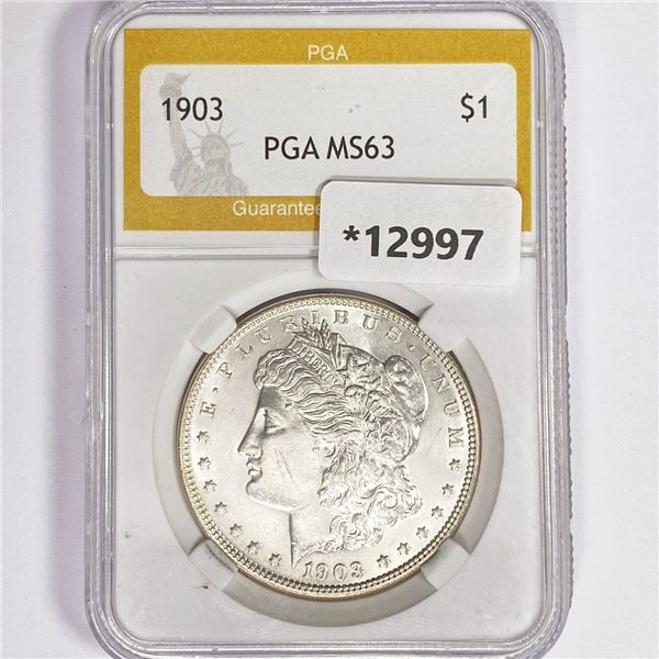 1903 Morgan Silver Dollar PGA MS63