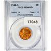Image 1 : 1948-D Wheat Cent PCGS MS66 RD