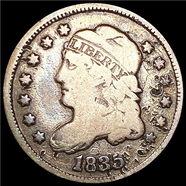 1835 Capped Bust Half Dime NICELY CIRCULATED
