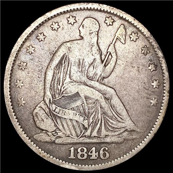 1846-O Seated Liberty Half Dollar NICE CIRC
