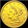 Image 1 : 1853 $2.50 Gold Quarter Eagle UNCIRCULATED