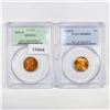 Image 1 : 1935-S, 1936-D Set (2) Wheat Cent PCGS MS RD