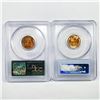 Image 2 : 1935-S, 1936-D Set (2) Wheat Cent PCGS MS RD