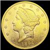 Image 1 : 1894 $20 Gold Double Eagle UNCIRCULATED