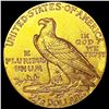 Image 2 : 1915 $2.50 Gold Quarter Eagle CLOSE UNC