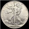 Image 1 : 1937-D Walking Liberty Half Dollar NEAR UNC