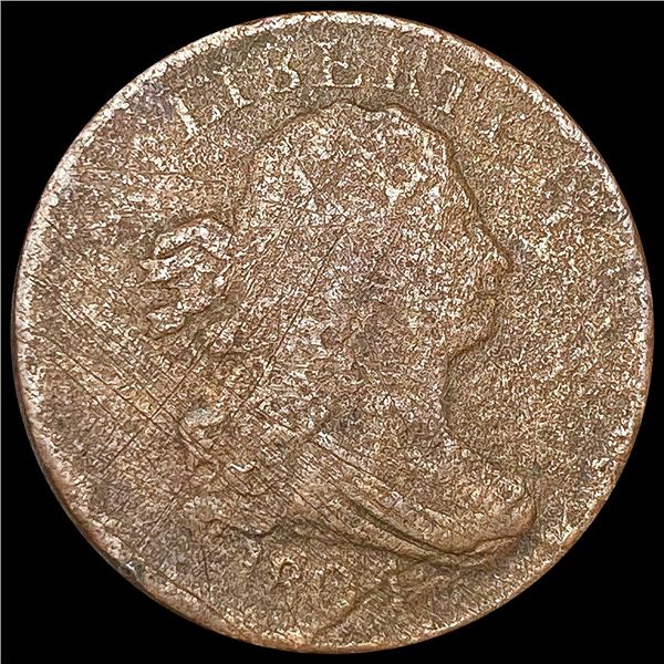 1804 Draped Bust Half Cent NICELY CIRCULATED