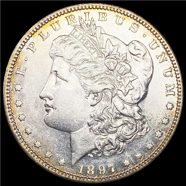 1897-S Morgan Silver Dollar UNCIRCULATED