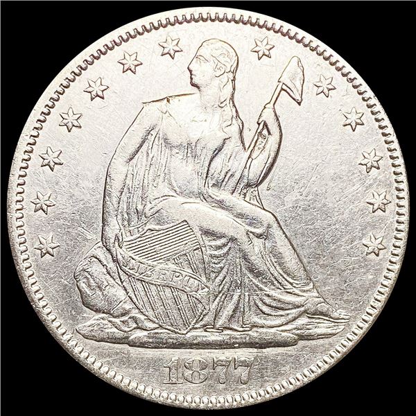 1877-CC Seated Liberty Half Dollar UNCIRCULATED