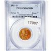 Image 1 : 1911-S Wheat Cent PCGS MS65 RD