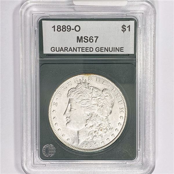 1889-O Morgan Silver Dollar GG MS67
