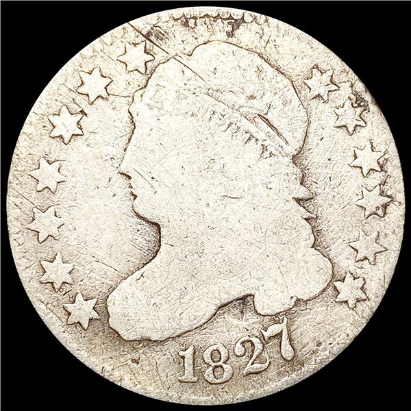 1827 Capped Bust Dime NICELY CIRCULATED