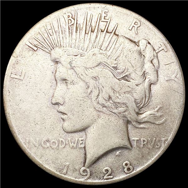 1928 Silver Peace Dollar NICELY CIRCULATED