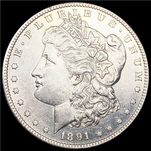 1891-S Morgan Silver Dollar UNCIRCULATED