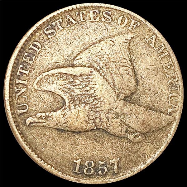 1857 Flying Eagle Cent LIGHTLY CIRCULATED