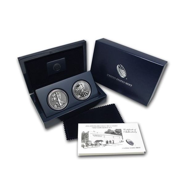 2013-W American Eagle West Point 2 Coin Silver Set