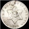 Image 1 : 1852 Silver Three Cent ABOUT UNCIRCULATED
