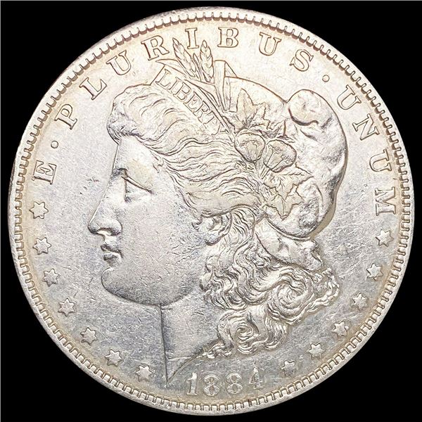 1884-S Morgan Silver Dollar CLOSELY UNCIRCULATED