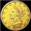 Image 1 : 1906-S $10 Gold Eagle CLOSELY UNCIRCULATED