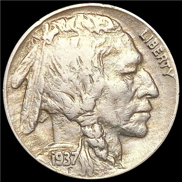 1937-D Buffalo Nickel NEARLY UNCIRCULATED