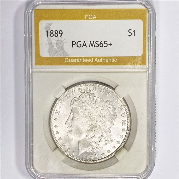 1889 Morgan Silver Dollar PGA MS65+