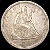Image 1 : 1858 Seated Liberty Quarter LIGHTLY CIRCULATED