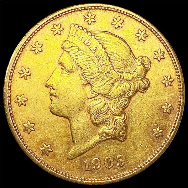 1905-S $20 Gold Double Eagle UNCIRCULATED