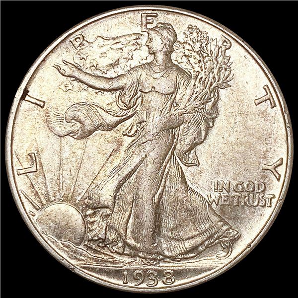 1938-D Walking Liberty Half Dollar UNCIRCULATED