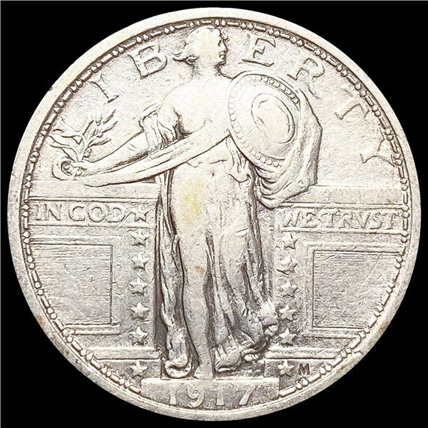 1917 Standing Liberty Quarter LIGHTLY CIRCULATED