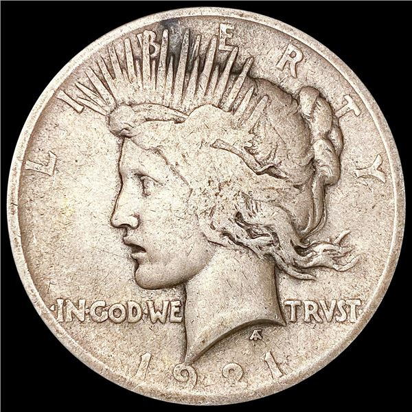 1921 Silver Peace Dollar NICELY CIRCULATED