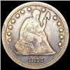 Image 1 : 1877-CC Seated Liberty Quarter NICELY CIRCULATED