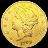 Image 1 : 1899-S $20 Gold Double Eagle UNCIRCULATED
