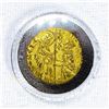 Image 1 : 1415-36 Byzantine Gold Zecchino Coin w/ Cert.