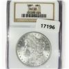 Image 1 : 1887 Morgan Silver Dollar NGC MS65