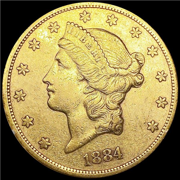 1884-S $20 Gold Double Eagle UNCIRCULATED