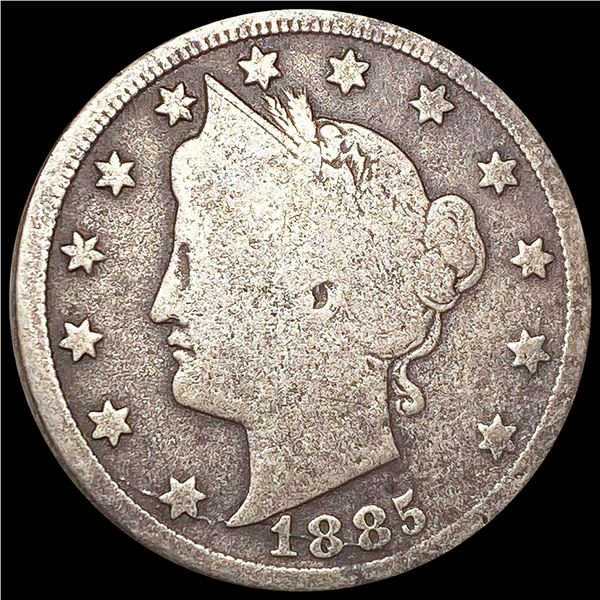 1885 Liberty Victory Nickel NICELY CIRCULATED
