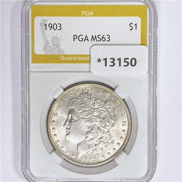 1903 Morgan Silver Dollar PGA MS63