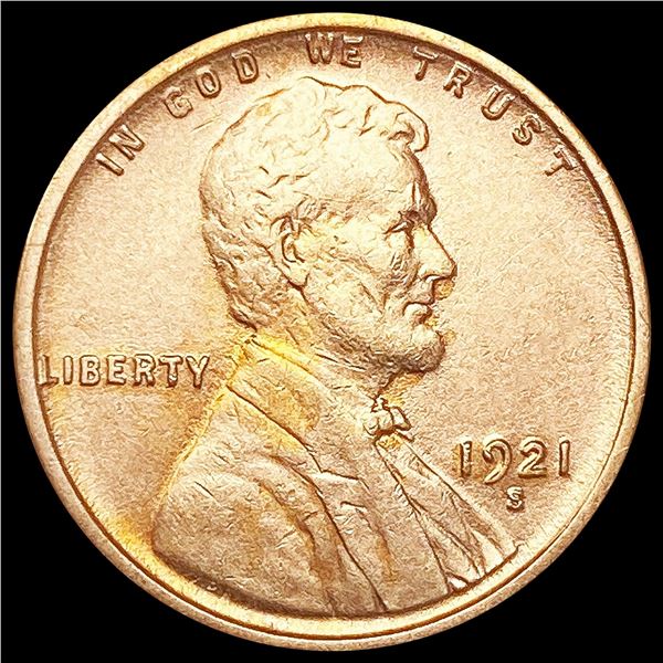 1921-S Wheat Cent UNCIRCULATED