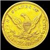 Image 2 : 1861 $2.50 Gold Quarter Eagle CLOSE UNC
