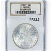 Image 1 : 1887 Morgan Silver Dollar NGC MS65