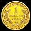 Image 2 : 1849-O Rare Gold Dollar CLOSELY UNCIRCULATED