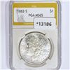 Image 1 : 1882-S Morgan Silver Dollar PGA MS65