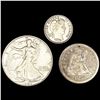 Image 1 : (3) Misc Coins (1858, 1913, 1941-S) UNCIRCULATED