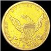 Image 2 : 1836 $2.50 Gold Quarter Eagle NICELY CIRCULATED