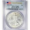 Image 1 : 2011-W American Silver Eagle PCGS MS70