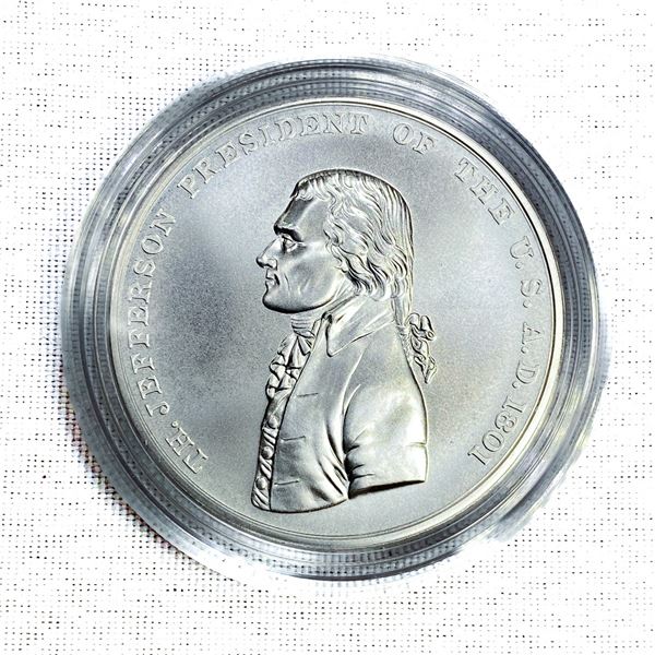 US Presidential 1oz Silver Medal BU